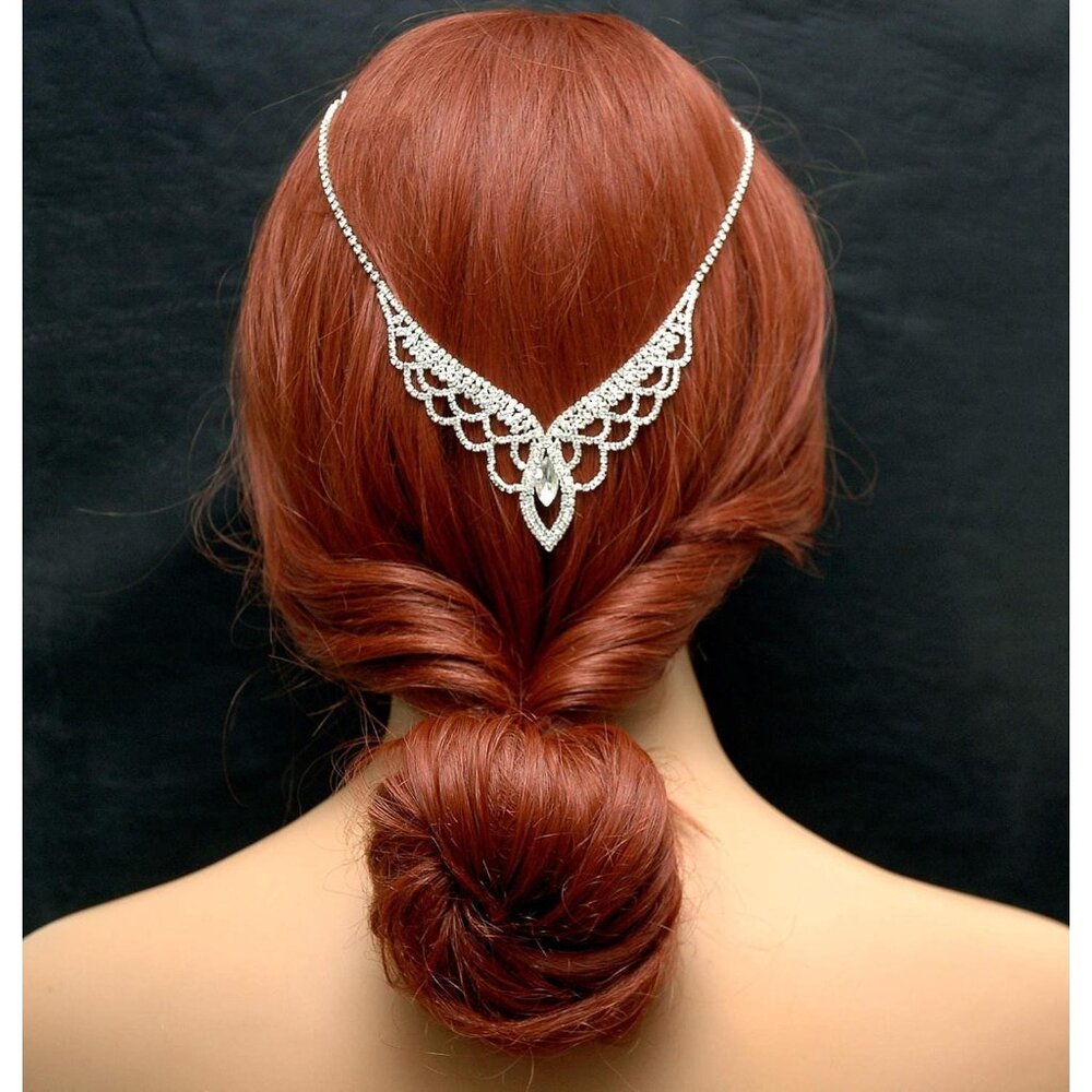 Rhinestone Wedding Bridal Headpiece